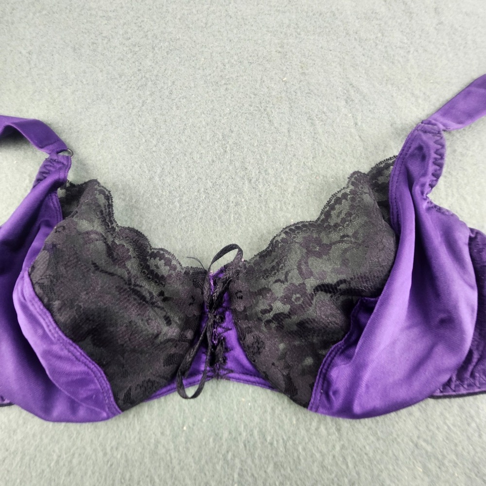 Vintage 90s Maidenform Heartstrings Fairy Corset Bra 34D 5300 Lace Whimsigoth - Picture 4 of 9
